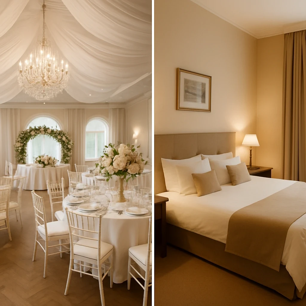 Dlaczego warto wybrać salę weselną z noclegiem dla gości?